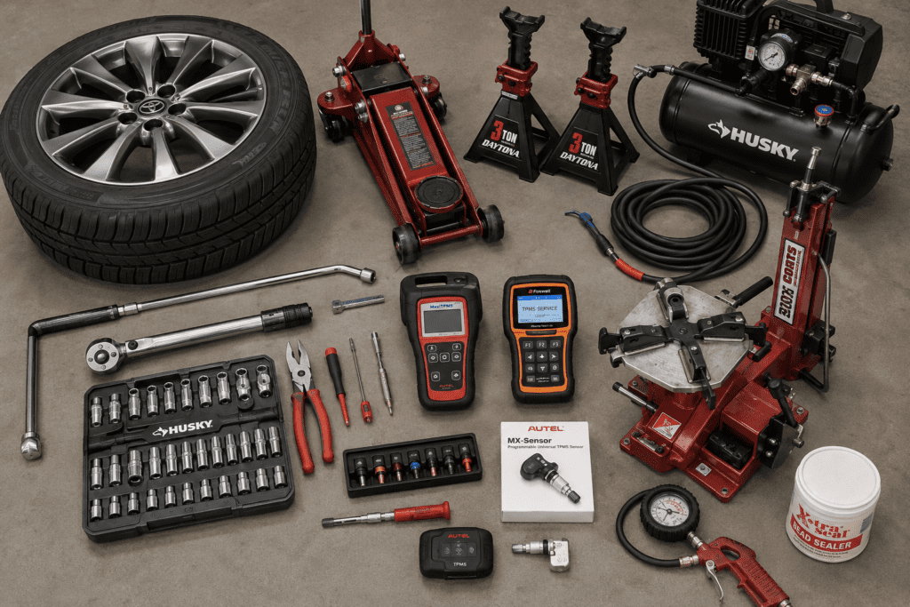 How to Change Tire Pressure Sensor